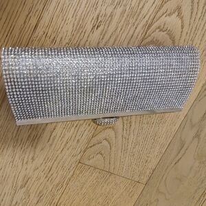 Silver Clutch Bag